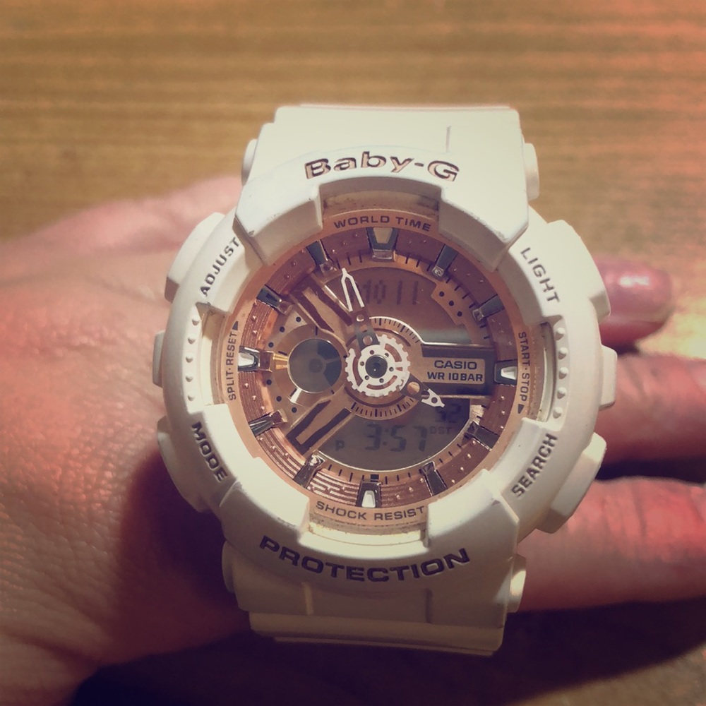 Rose Gold Baby G